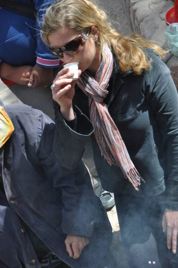 Cerimônia e homenagem à Pachamama, em Humahuaca - Argentina